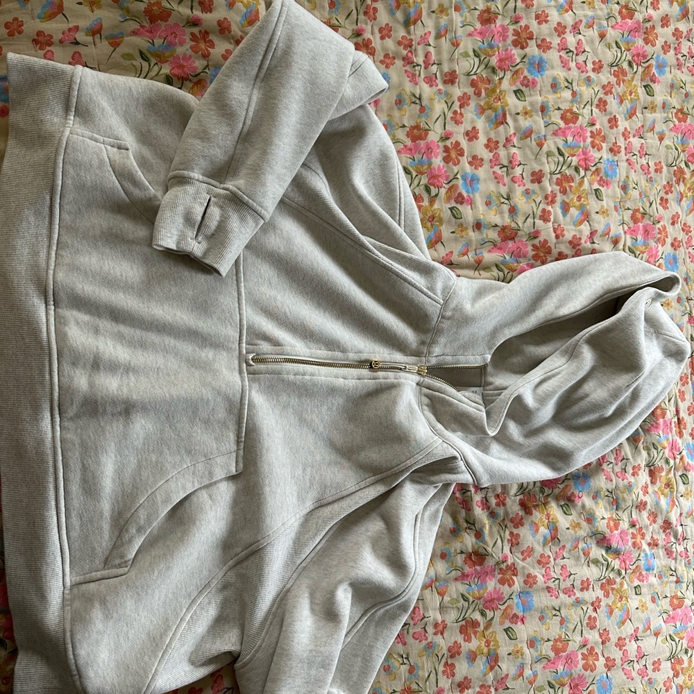 Lululemon half zip oversized scuba hoodie